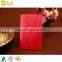 Elegant decoration laser cut red paper chinese wedding invitation card