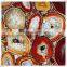 Natural agate stone polished slab Agate Stone/ red Agate Tile for counter beautiful decoration