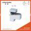 T shape decorative shelf support brackets glass holding clips