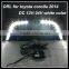 12v 7000k White LED daytime running lights DRL with fog lamp cover for Toyota Corolla 2014 DRL