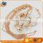 Fashion Stainless steel clear crystal necklace