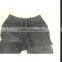 extensible waist stripe design balck jeans pent
