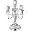 CANDELABRAS WEDDING CANDELABRA CENTREPIECE 5 ARM SHINY stainless steel candle holeders