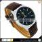 Best Selling Watches Cool Black Leather Stainless Back ce Rosh Smart Watch Quartz Sport Watch Y019