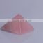 Natural Rose Pink Quartz Crystal Pyramid/crystal Stone Pyramid