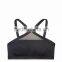 Custom Workout Women Yoga Sports Bra With Mesh Fabric