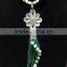 hotselling fashion shell pearl beaded tassel necklace wholesale