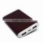 2016 Hot Selling Dual USB Charger 6000mAh Outdoor Emergency Power bank Rechargeable Batthery Portable mobile charger