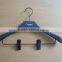 Dry Cleaning Wholesale White Plastic Coat Hanger With Logo