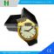 Genuine leather band Wooden watch with your logo