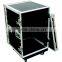 custom made shockproof aluminum storage dj flight case for audio equipment