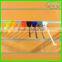 Colorful plastic hooks for goods hanging