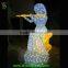 24V shopping mall christmas decoration angel christmas light