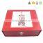 Paper moon cake box with clear lid ,Paper box with transparent cover ,Paper packaging boxes without glue