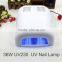 36w led nail lamps uv nail lamp for nail gel polish