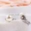 Guangzhou factory wholesale elegant white big pearl stud earrings for party