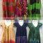 Wholesale India Made Rayon Silk Tie Dye Dresses