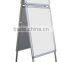 Portable A-Frame Advertising Display Stand with Extra Header