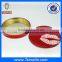 Food grade round metal pizza tin boxes