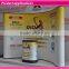 Aluminum Product Display Stands Magnetic Pop Up Display For Advertising backdrop