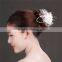 MYLOVE Factory sale High quality handmade wedding hair flower with crystal lace MLF118