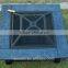 Outsunny 32" Square Outdoor Metal Fire Pit Table