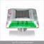 Green led light aluminum 3M reflector solar road marker cat eye
