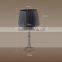 Modern Living Room Desk Lamp Metal Body With Fabric Lampshade Bedroom Table Lamp