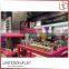 Wooden makeup display stand&high-quality makeup display rack