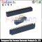 hot sale pitch1.27mm female header straight dip