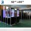 Easy-to-install flood standing lcd advertising display with TV function