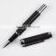 2017 new gifts carbon fiber metal roller ball pen with logo print gift pens for men