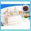Bathroom plastic suction storage towel rack