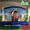 2016 Hot inflatable houses,0.5mm PVC rental bouncy houses, commercial gladiator inflatable hire