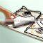 Silver Black Brown Gas Range Protectors Set of 4
