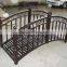 2015 Classic Style Outdoor Steel For Privacy Garden bridge