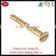 Non-standard Custom Made Kinds Of Brass Screw For Sale