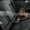 Pet Dog Cat Car Vehicle Seat Belt Safety Harness Nylon Fabric 16-27inch Adjustable Black