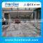 White steel structure carport