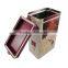 Hot customized tall rectangle tin can for coffee