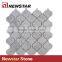 Newstar Cheap White Carrara Marble Lantern Mosaic Tile Backsplash Wall