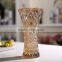 Attractive indoor flower arrangement container clear glass vase for wedding