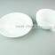 cheap stock pure white ceramic porcelain tea cup and saucer set