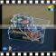 Transparent acrylic tabletop cosmetic organizer clear acrylic box for makeup from shenzhen yidong