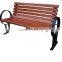 Wood Outdoor Furniture Garden Bench , Long Wood Bench