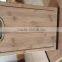 Good quality low moq bamboo chopping board with handle