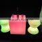 RGB Color Changing LED Cube /decorating illuminated cube stool