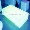 Garden Set Specific Use and No Folded Illuminated Outdoor Polyethylene Furniture DJ Table