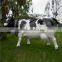 hot sale promotion resin craft fiberglass life size cow statue