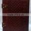 Handmade Vintage Embossed Leather Journal With Dual Belt